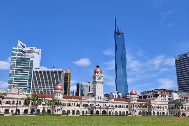 view from Merdeka Square
